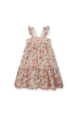 שמלת קצרה פרחונית - גילאי 3-4 LOUIS LOUISE