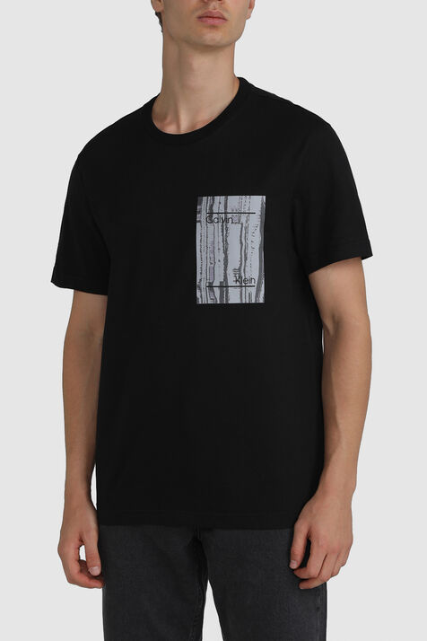 חולצת טי עם הדפס CALVIN KLEIN