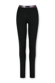 מכנסי טייץ עם לוגו בגוון שחור DIESEL