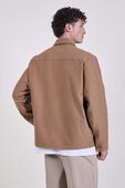 תמונת דוגמן אחורית של Utilitech Twill Chore Coat