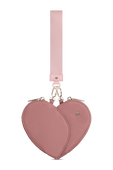 תמונה אחורית של Dual Pouch Wristlet Heart