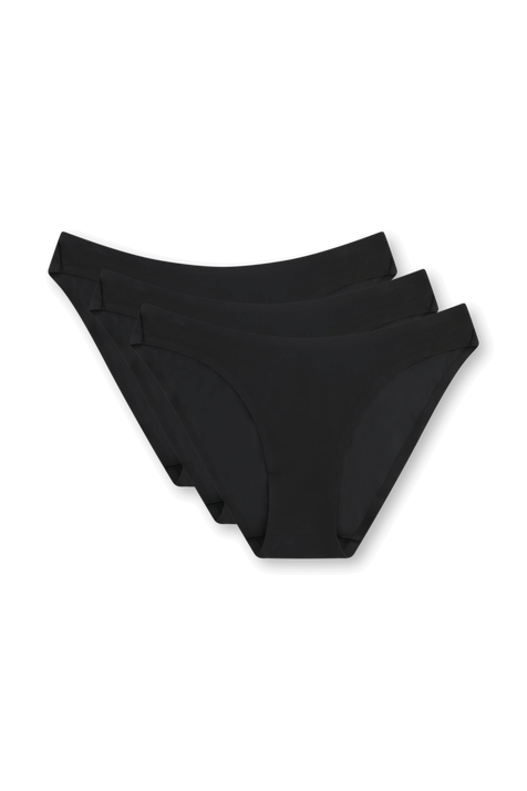 Wundermost Ultra-Soft Nulu Mid-Rise Bikini Underwear 3 Pack LULULEMON