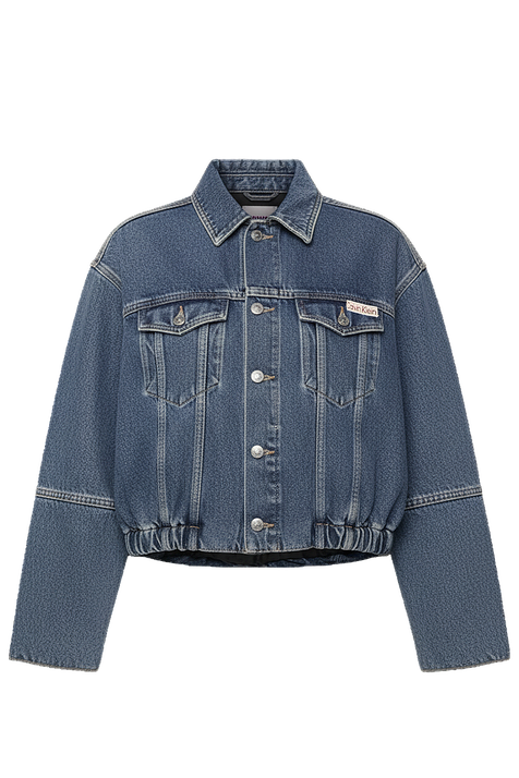 ז'קט ג'ינס מרופד CALVIN KLEIN