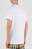 חולצת טי עם הדפס לוגו מונוגרמי BURBERRY