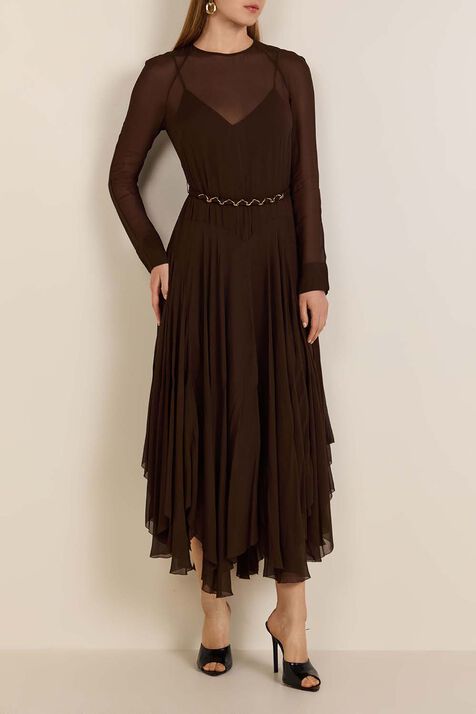 שמלת מידי ויסקוזה ZIMMERMANN