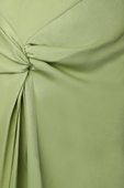 שמלת מקסי ירוקה עם שסע סלינה RONNY KOBO