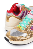 תמונת תקריב של ZX 6000 Shoes Multicolor Glitter