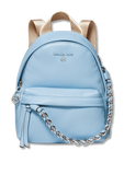 Slater Small  Logo Backpack in Light Blue MICHAEL KORS