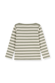 חולצת פסים ארוכה מכותנה - גילאי 6-12 PETIT BATEAU