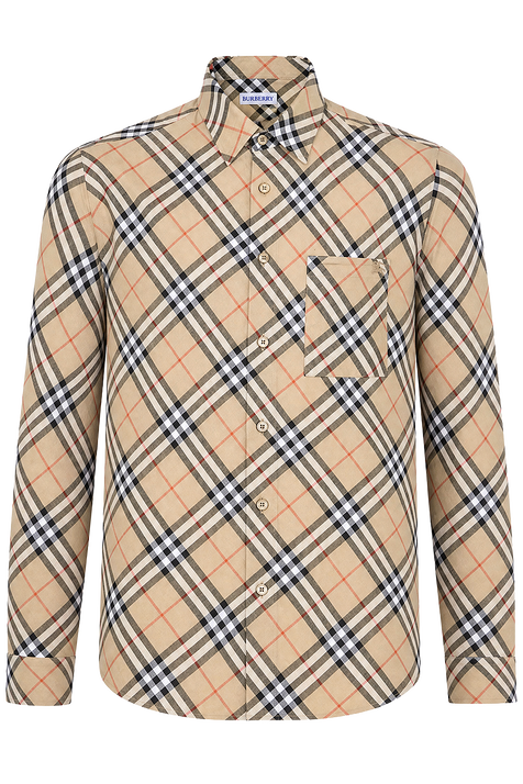 חולצה מכופתרת בגזרה משוחררת BURBERRY