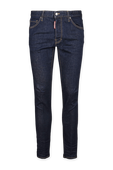 מכנסי ג'ינס קול גאי עם הדפס כיס אחורי DSQUARED2