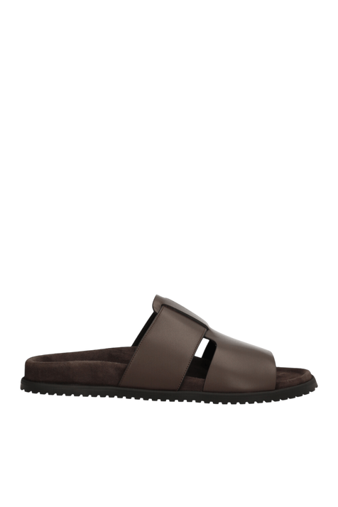 כפכפי סלייד עור DOLCE & GABBANA