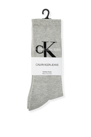 Logo Socks in grey CALVIN KLEIN