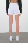 תמונת דוגמן אחורית של Nike Sportswear- Essential Dance Shorts in White
