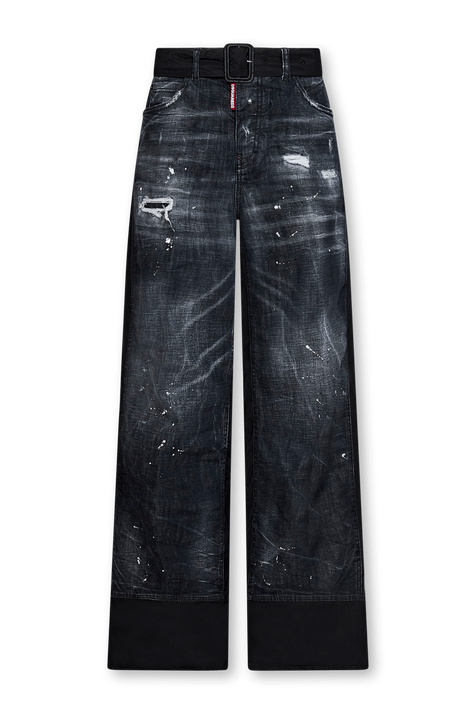 מכנסי ג'ינס טרוולר בגזרת באגי DSQUARED2