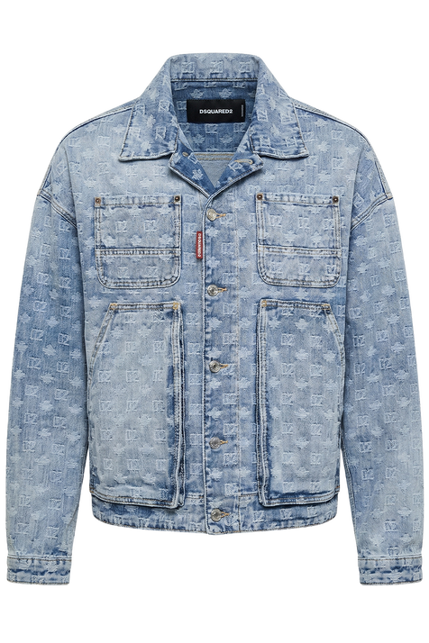 ז'קט ג'ינס בגזרה משוחררת DSQUARED2