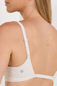 תמונת תקריב דוגמן של Ribbed Cami-Strap Bra Light Support, B/C Cup
