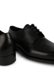 נעלי דרבי שחורות מעור SAINT LAURENT
