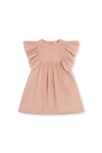 שמלת קצרה עם שרוולי מלמלה קצרים - גילאי 3-4 LOUIS LOUISE