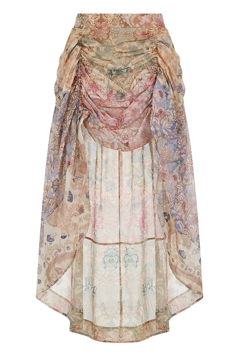 חצאית מידי פשתן ZIMMERMANN