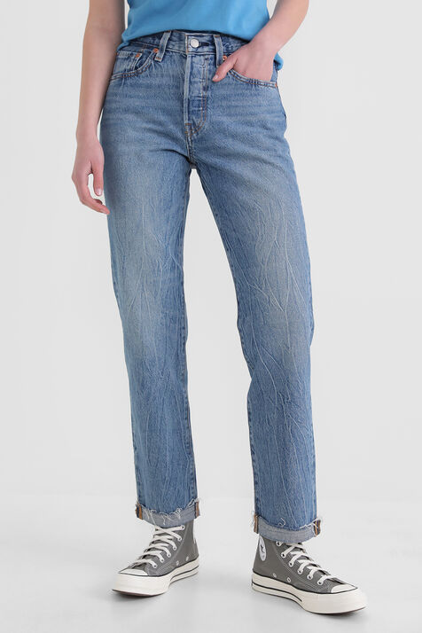 מכנסי ג'ינס 501 בגזרה ישרה LEVI`S