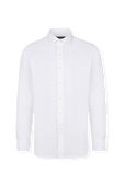 חולצת כפתורים סלים בלבן POLO RALPH LAUREN