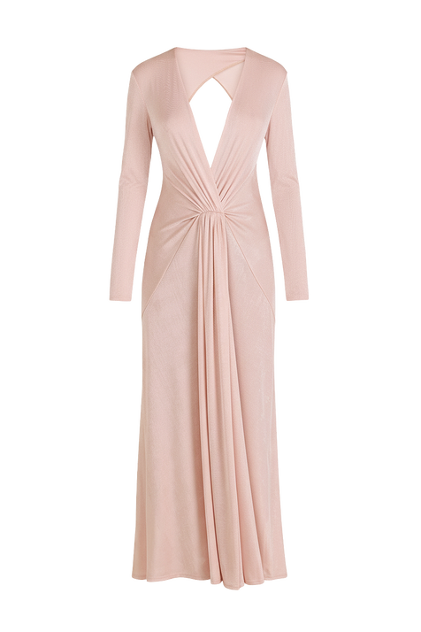 שמלת מקסי עם שרוול ארוך ANNA OCTOBER