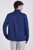 תמונת דוגמן אחורית של Soft Jersey Half Zip