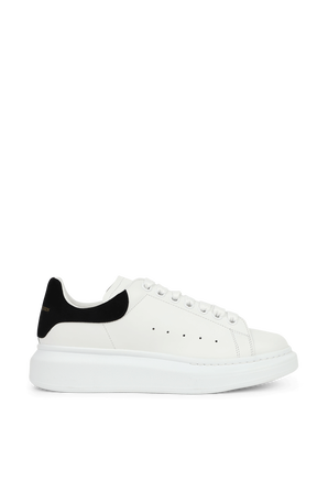 Oversized Sneakers in White and Black ALEXANDER MCQUEEN
