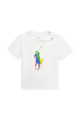 חולצת טי - גילאי 6-12 חודשים POLO RALPH LAUREN KIDS