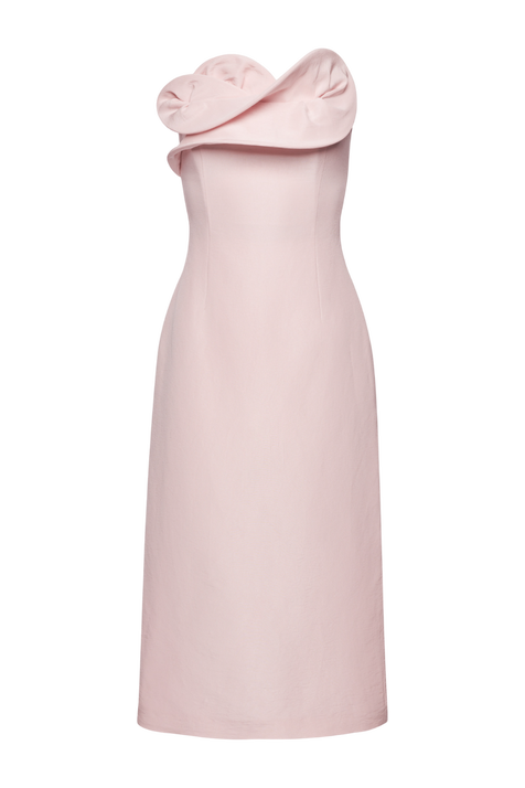 שמלת מידי סטרפלס MAGDA BUTRYM