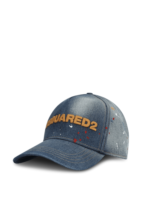 כובע מצחייה ג`ינס DSQUARED2