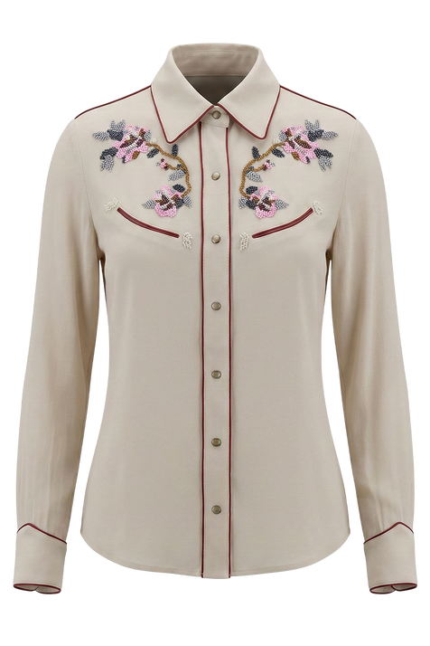 חולצת כפתורים ארוכה ISABEL MARANT