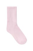 תמונה אחורית של RIBBED CREW SOCK 3-PACK