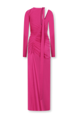 שמלת מקסי א-סימטרית VICTORIA BECKHAM