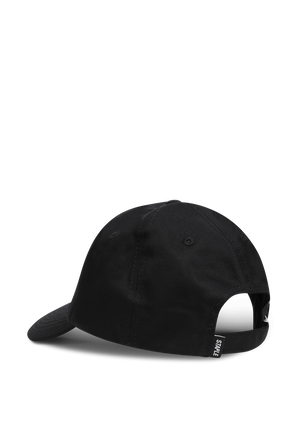 כובע מצחייה עם רקמת יונה בצבע שחור STAPLE