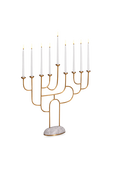 תמונת תקריב של Rova Menorah Candle Holder