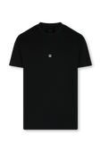חולצת טי שחורה עם לוגו GIVENCHY