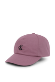 כובע מצחייה סגול עם מונוגרמת המותג CALVIN KLEIN