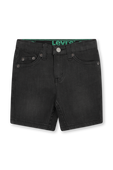 גילאי 4-7 מכנסי ג'ינס קצרים שחורים LEVI`S KIDS