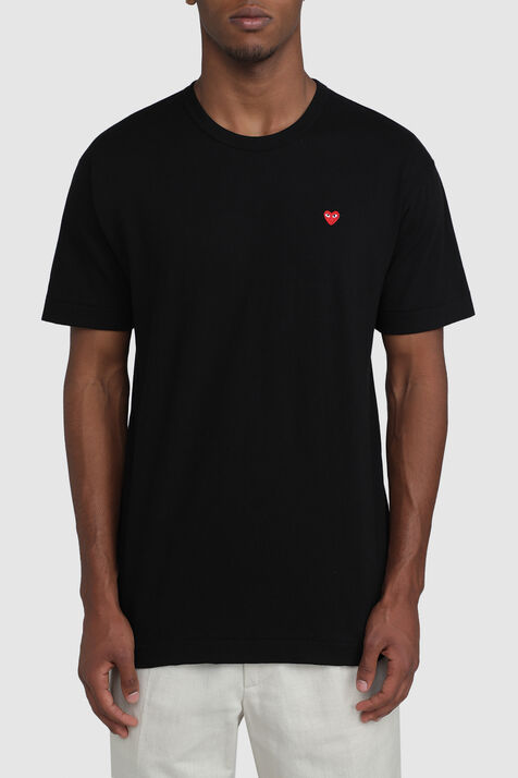 חולצת טי פליי עם לב COMME DES GARCONS