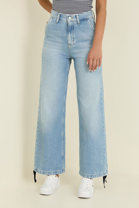 מכנסי ג'ינס קלייר בגזרה רחבה TOMMY HILFIGER