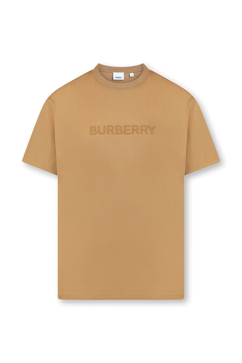 חולצת לוגו טי קאמל BURBERRY