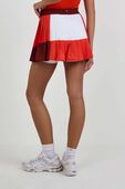 תמונת דוגמן אחורית של Court Champ Pleated High-Rise Tennis Skirt