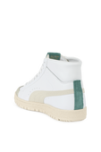 Ralph Sampson High Top in White and Green PUMA
