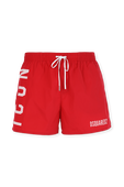 Icon Swim Trunks in Red DSQUARED2