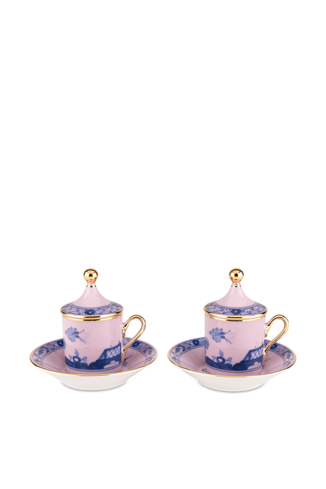 סט שני ספלי קפה GINORI 1735