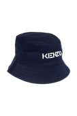 כובע באקט כחול לוגו קנזו KENZO KIDS