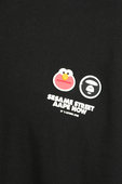 Sesame Street Camo Tshirt in Black AAPE