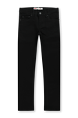 גילאי 8-16 מכנסי סקיני ג'ינס בשטיפה שחורה LEVI`S KIDS